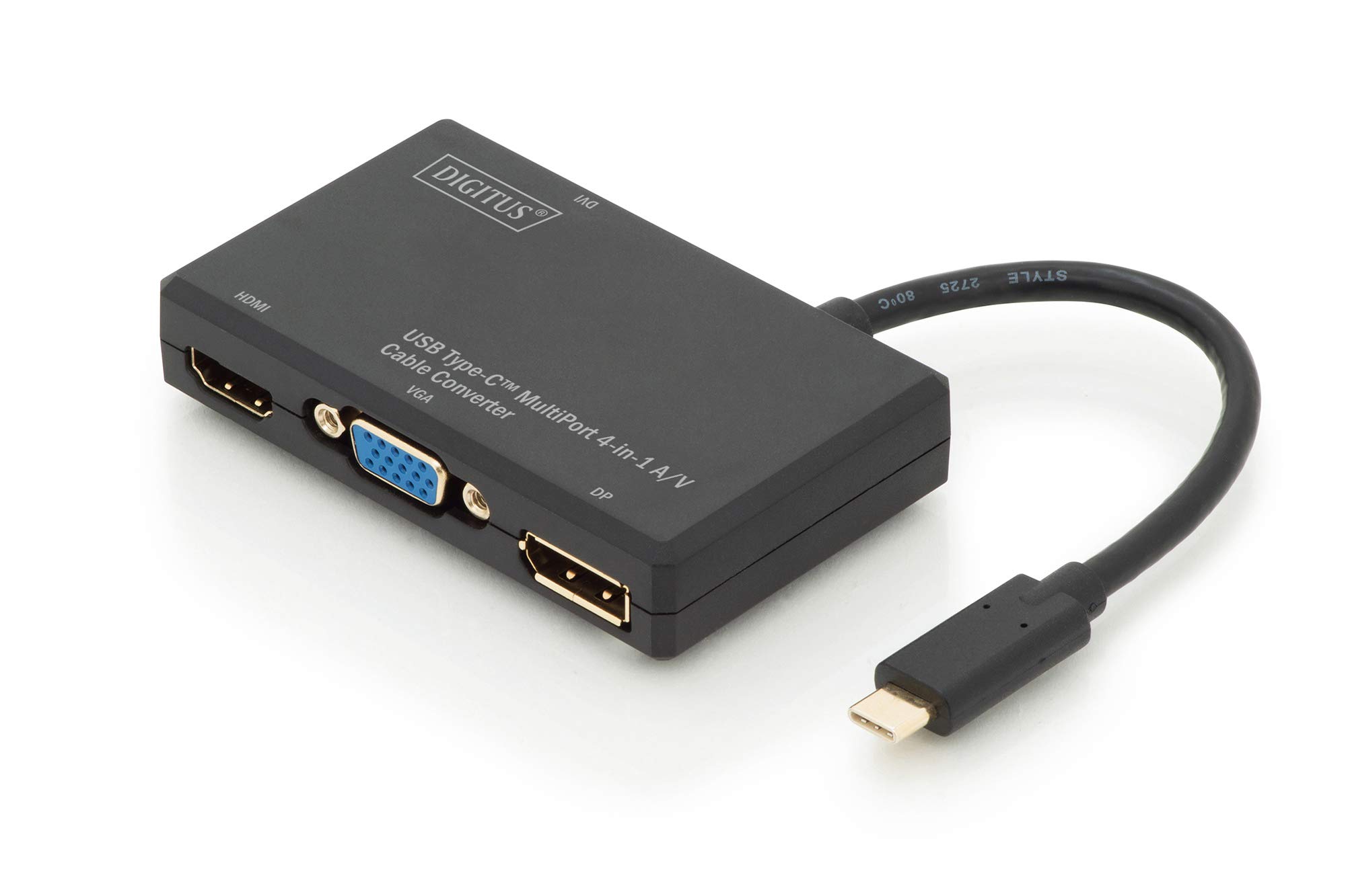 digitus-usb-c-zu-hdmi-vga-dp-dvi-adapter-4k-60hz image 1