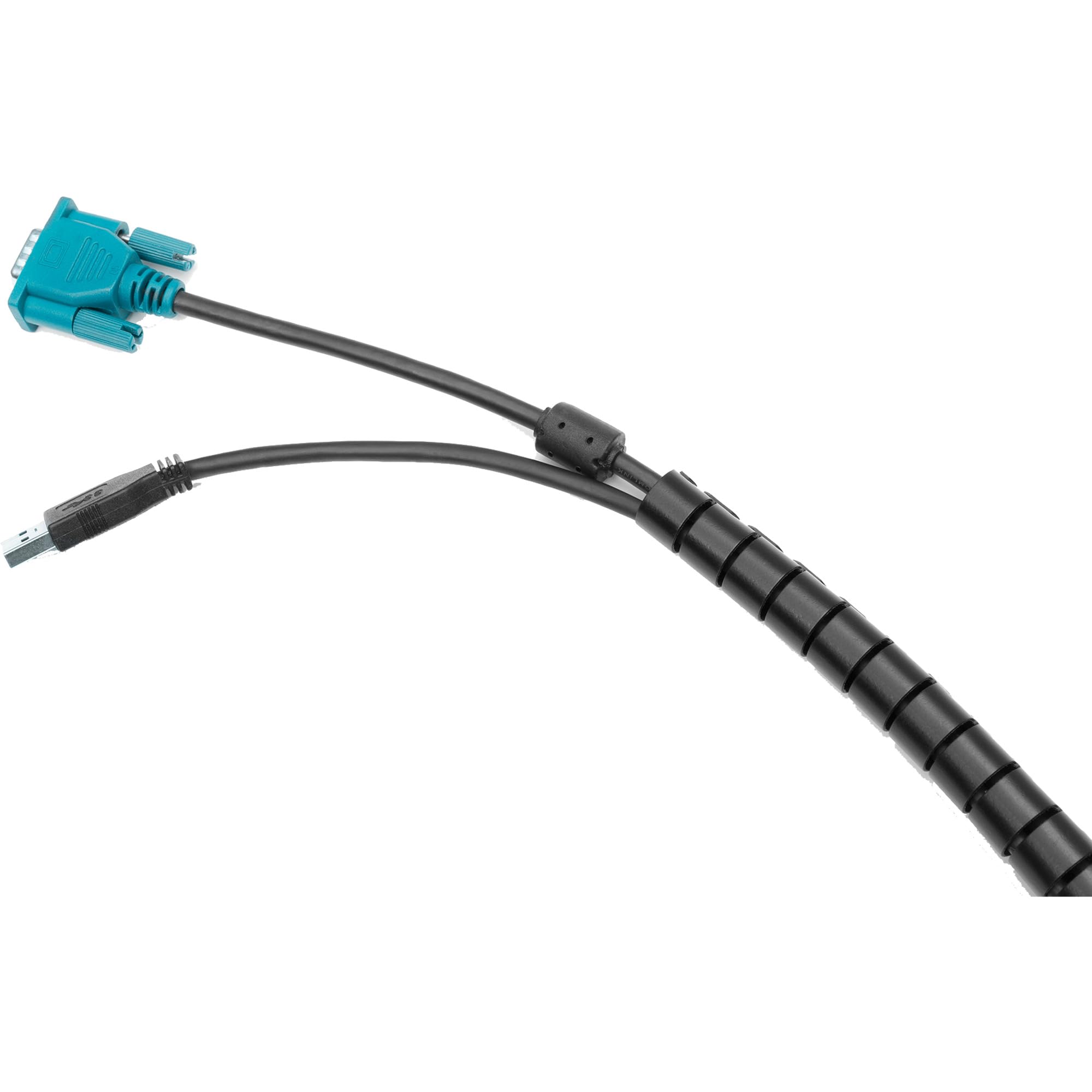 digitus-unique-flexibler-kabel-spiralschlauch-5m-mit-einzughilfe-schwarz image 2