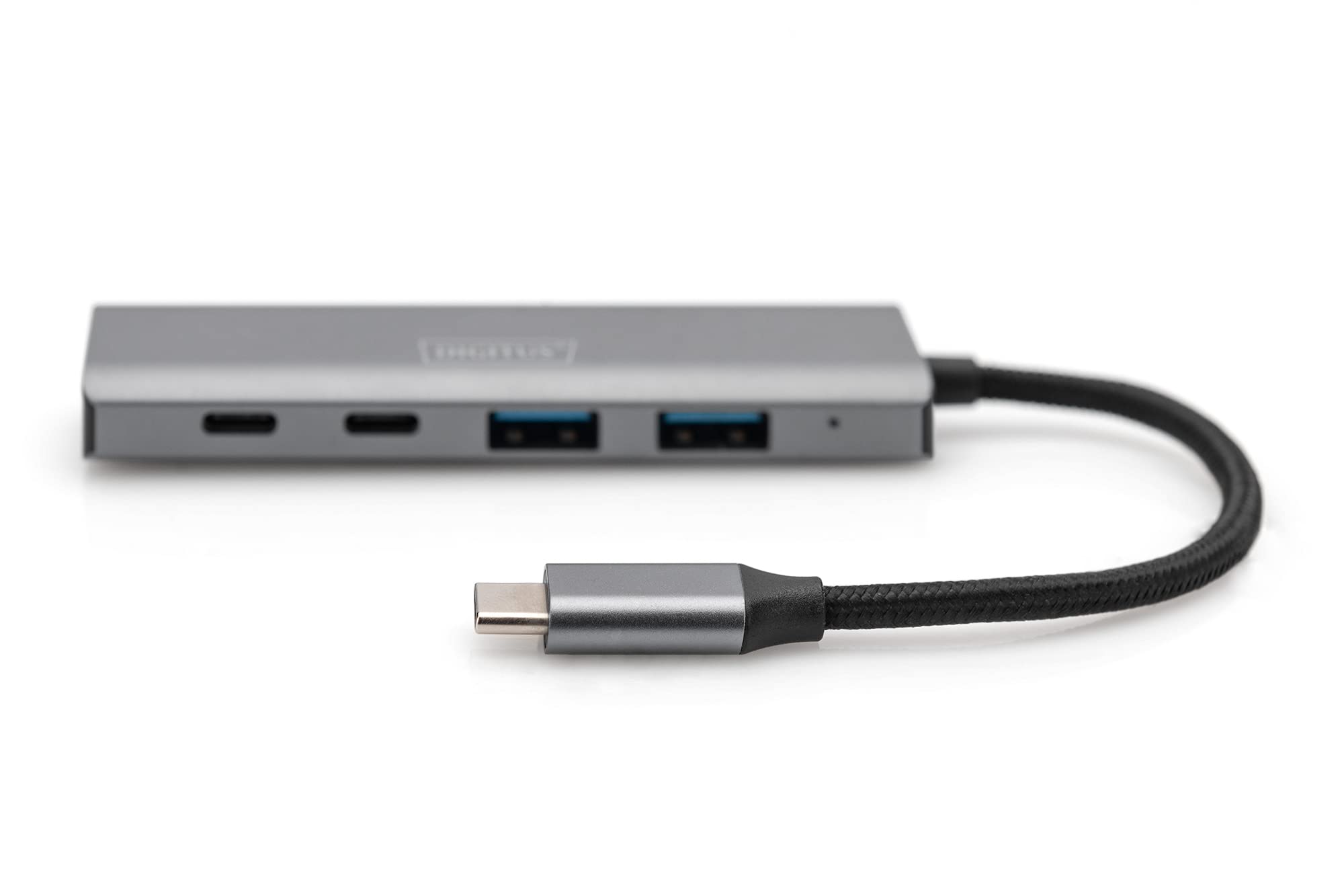 digitus-unique-da-70245-usb-hub-4-port-2x-usb-a-2x-usb-c-10-gbit-s-dunkelgrau image 6