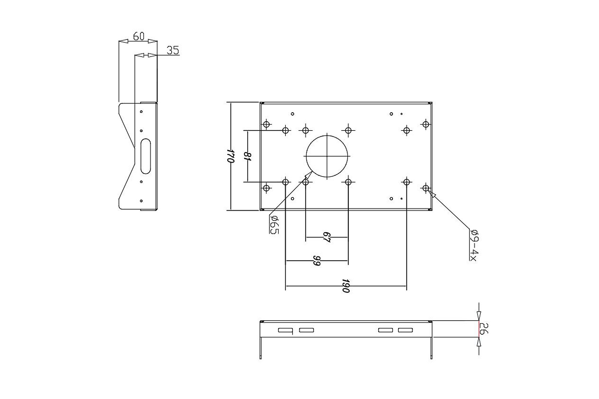 digitus-professional-dn-16096-1-eck-halterung-wei image 2
