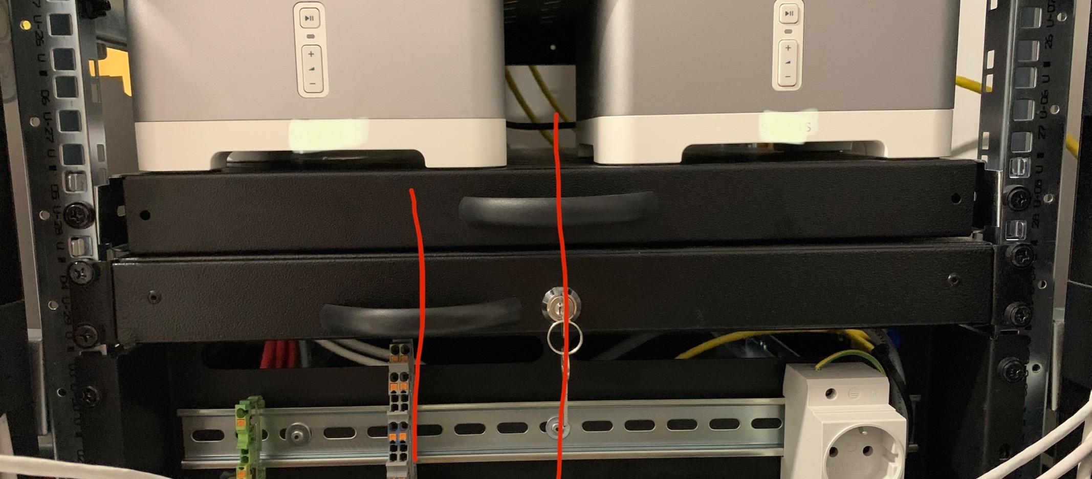 Macht Rack komplett
