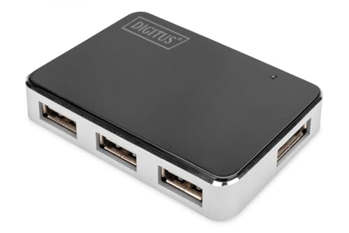 digitus-unique-usb-hub-4-ports-high-speed-usb-2-0-480-mbit-s-plug-play-66-cm-kab image 6
