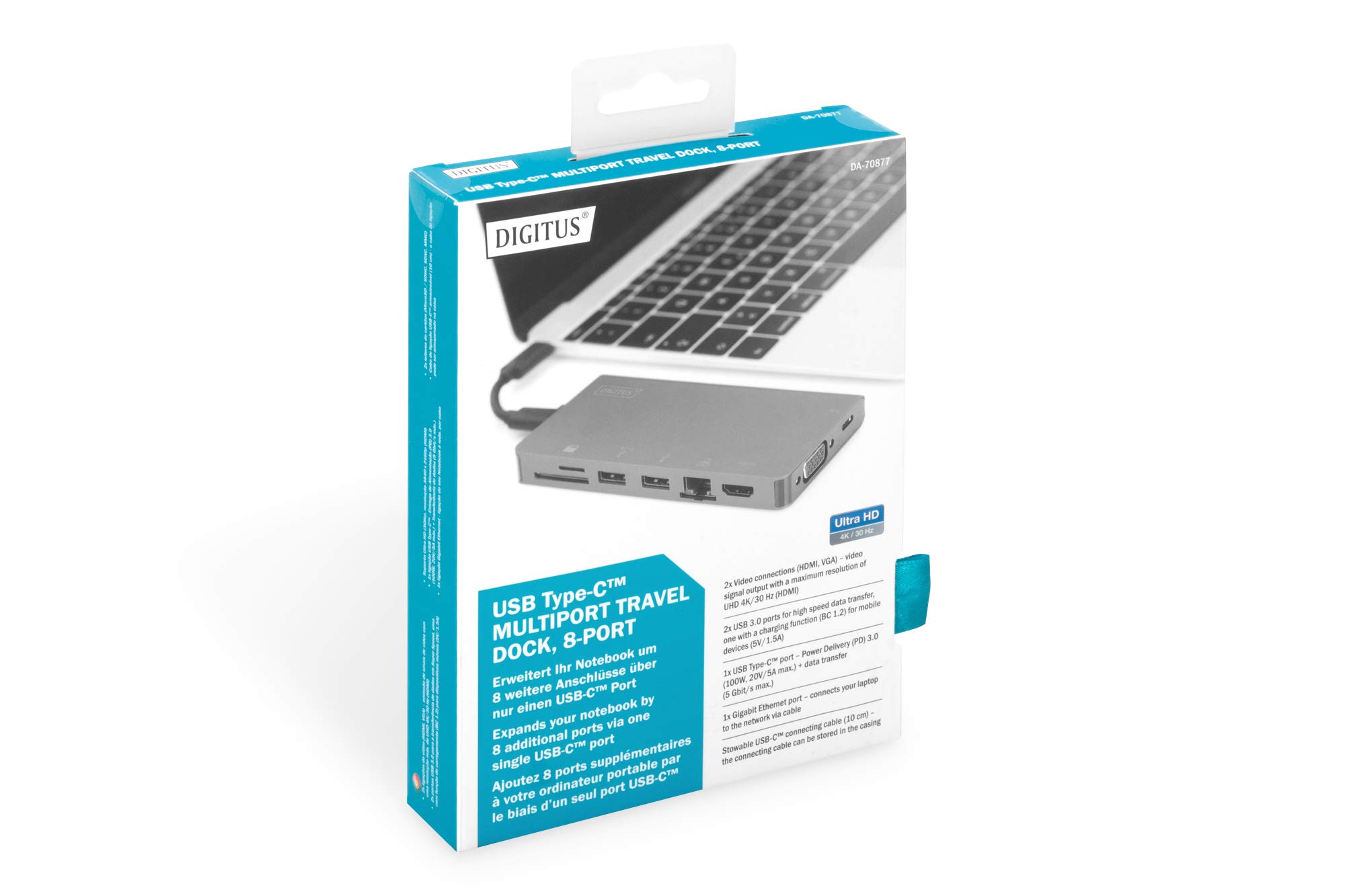 digitus-unique-usb-c-travel-dock-8-port-4k-gige image 6