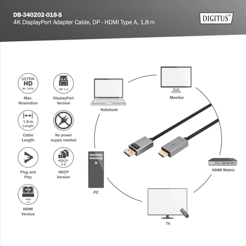 digitus-unique-displayport-hdmi-kabel-1-8-m-4k-30hz image 8