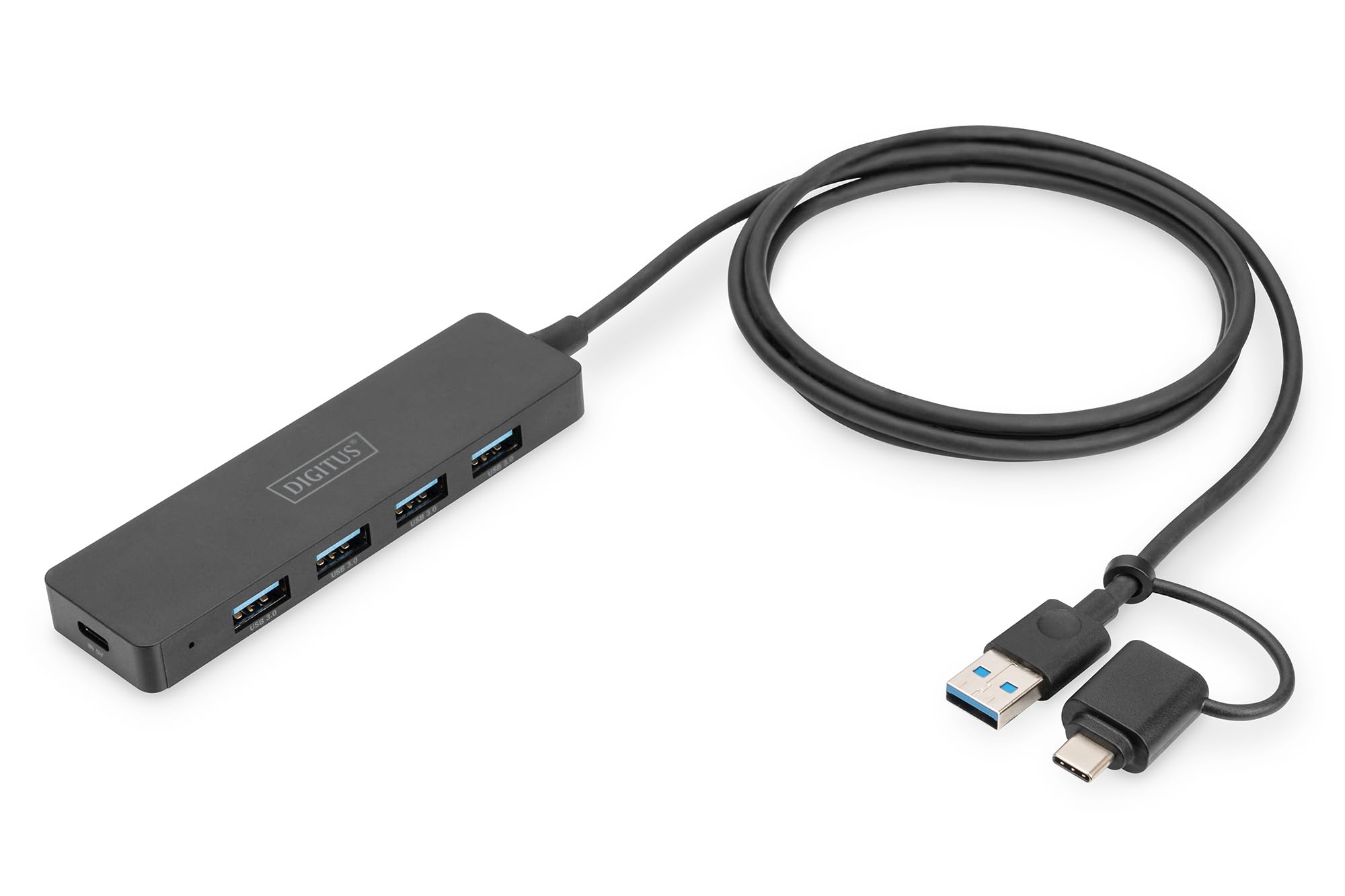 digitus-usb-hub-4-port-usb-3-2-gen1-0-2m-kabel-slim image 6