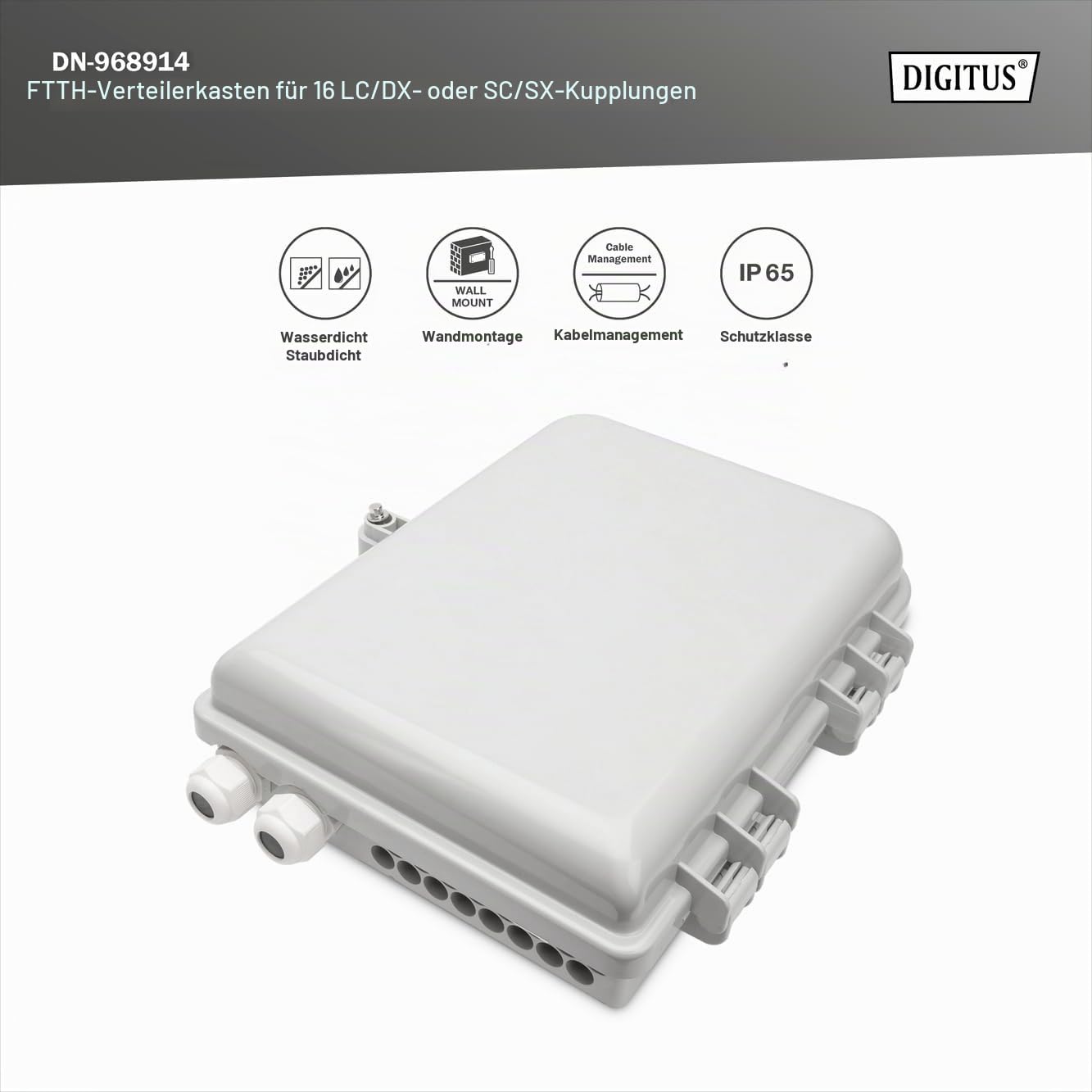 digitus-soho-slim-ftth-distributionsbox-16x-lc-dx-oder-16x-sc-sx-ip65 image 2