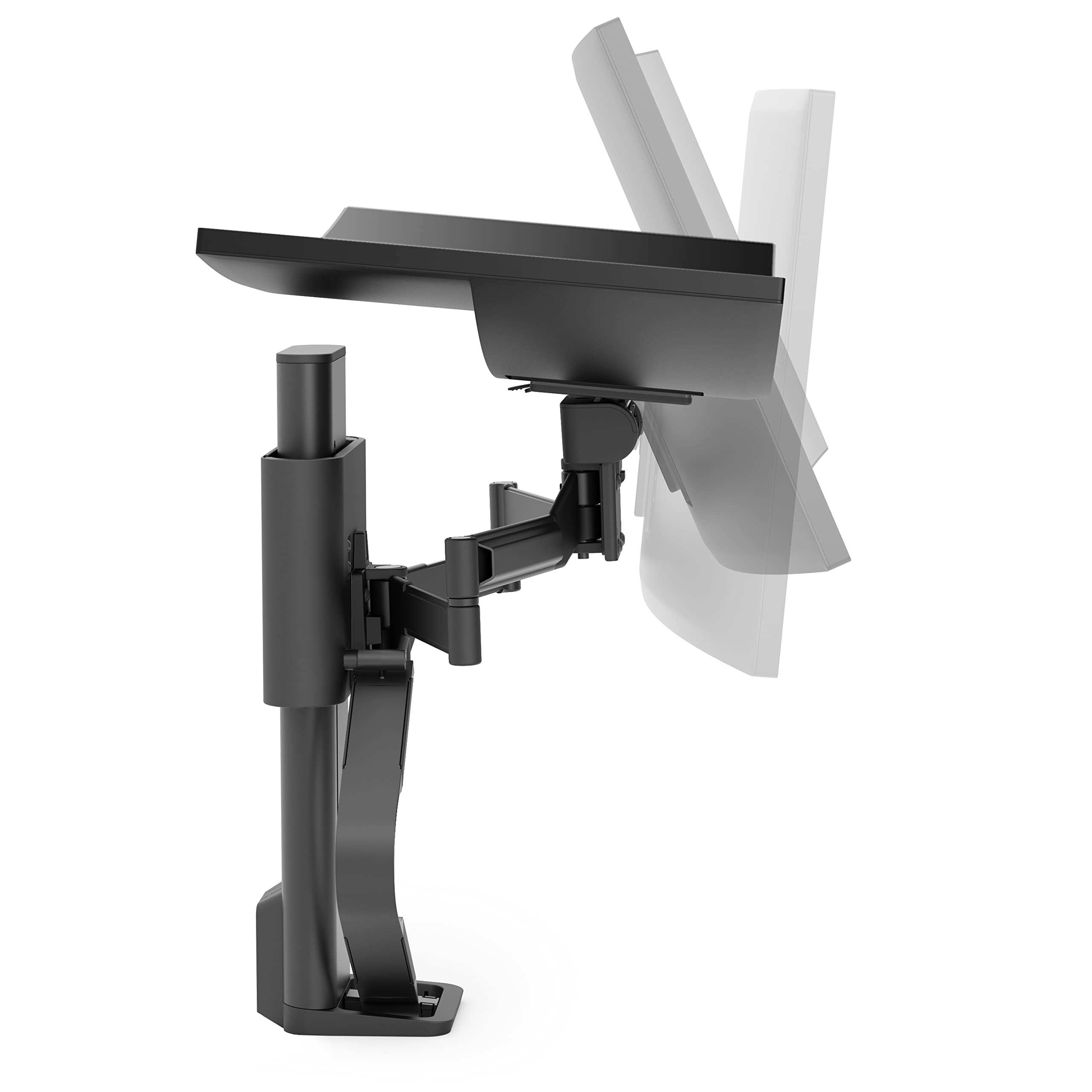 ergotron-trace-monitorhalterung-einzelmonitor-tischklemme-matte-black image 7