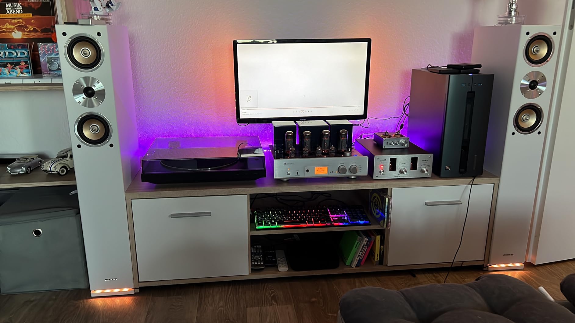 Endlich Platz auf dem Tisch