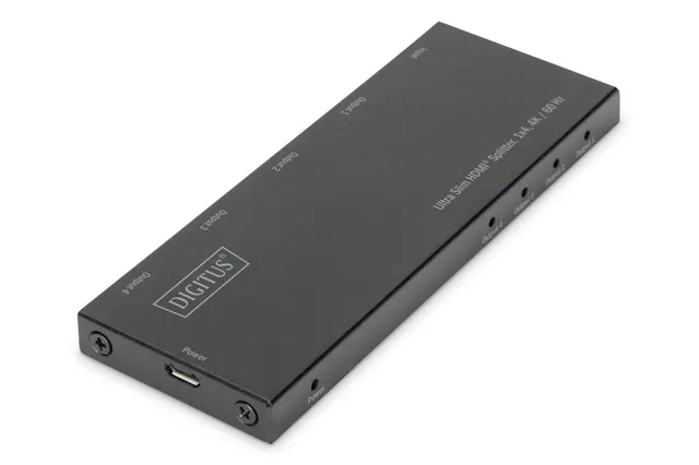 digitus-hdmi-splitter-1x4-uhd-4k-60hz-hdmi-2-0-verteiler image 1
