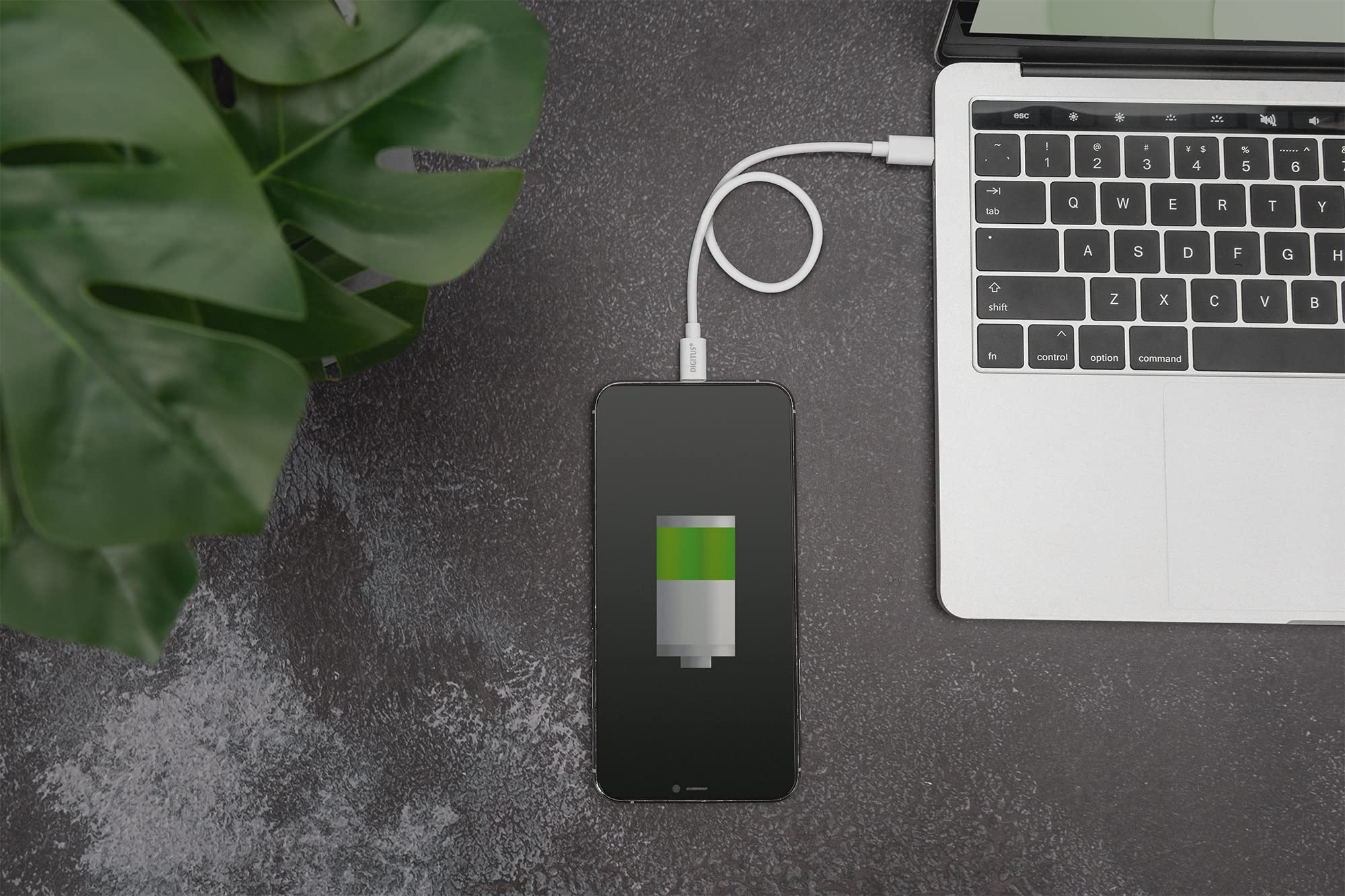 digitus-unique-usb-c-zu-lightning-kabel-1-m-60-w-ladekabel-mfi-zertifiziert-wei image 6