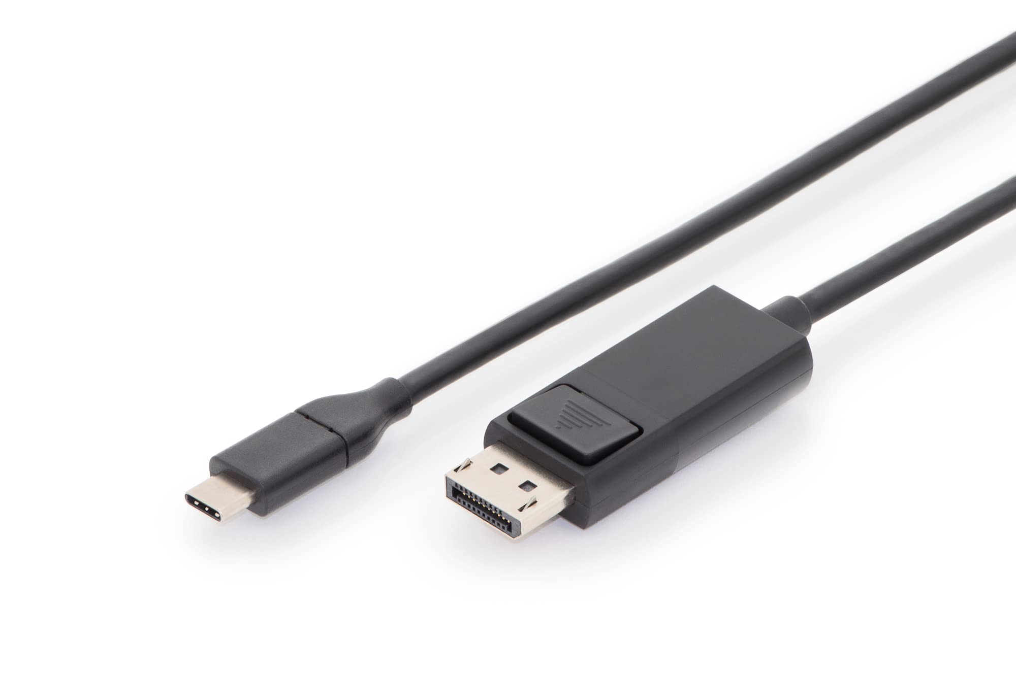 digitus-unique-usb-c-displayport-kabel-2-0m-schwarz-4k-60hz image 1