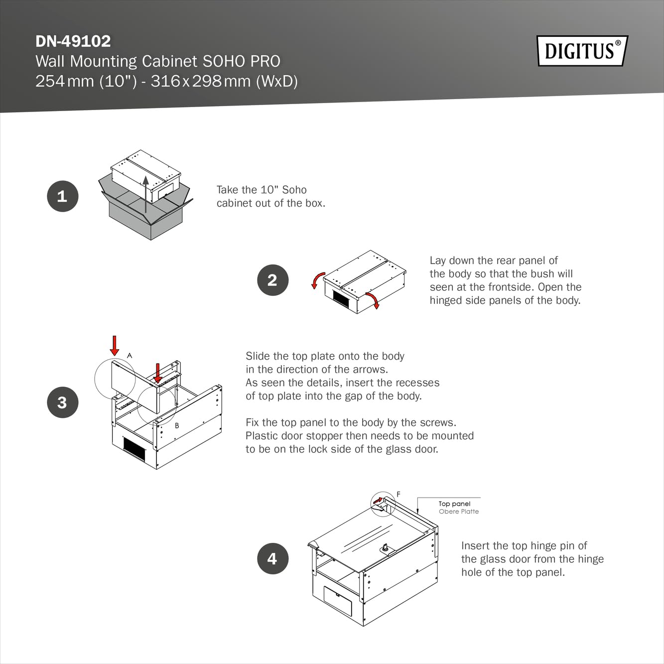 digitus-soho-pro-netzwerkschrank-10-zoll-9he-grau-unmontiert image 8