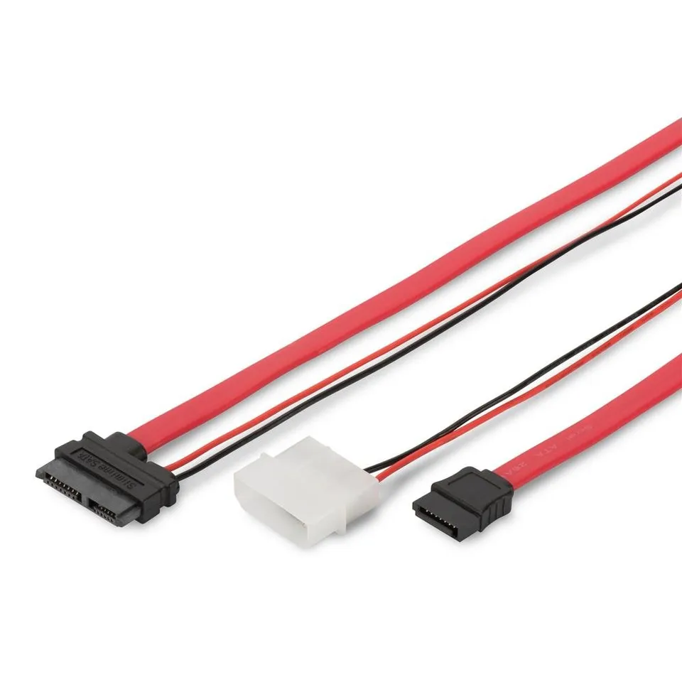 digitus-sata-anschlusskabel-slim-l-typ-0-5-m-f-r-slimline image 1