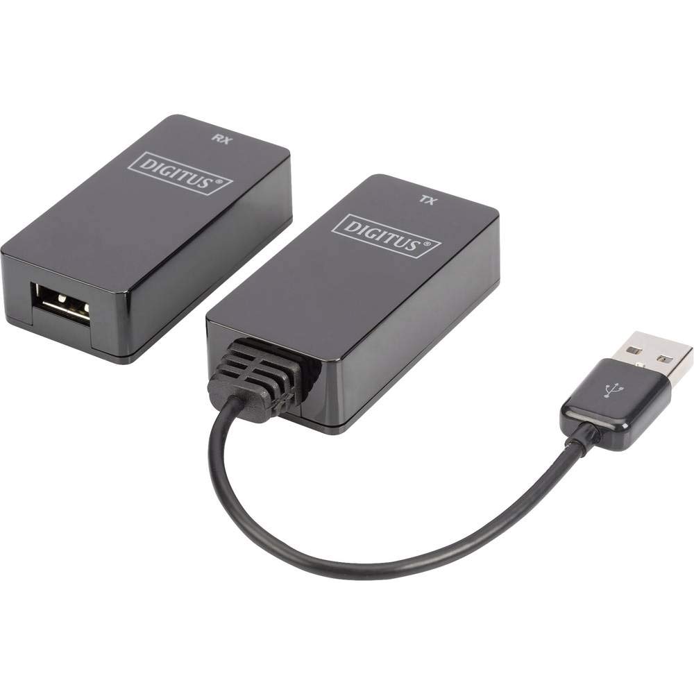 digitus-usb-1-1-extender-set-45m-ber-rj45-cat-schwarz image 2