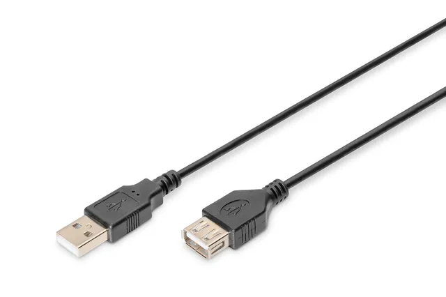 digitus-unique-usb-2-0-verl-ngerung-3-m-schwarz image 1