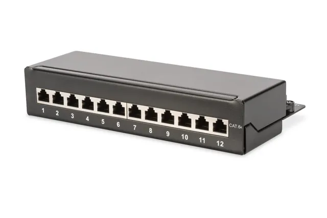 digitus-patch-panel-cat-6a-12-ports-1he-geschirmt image 1