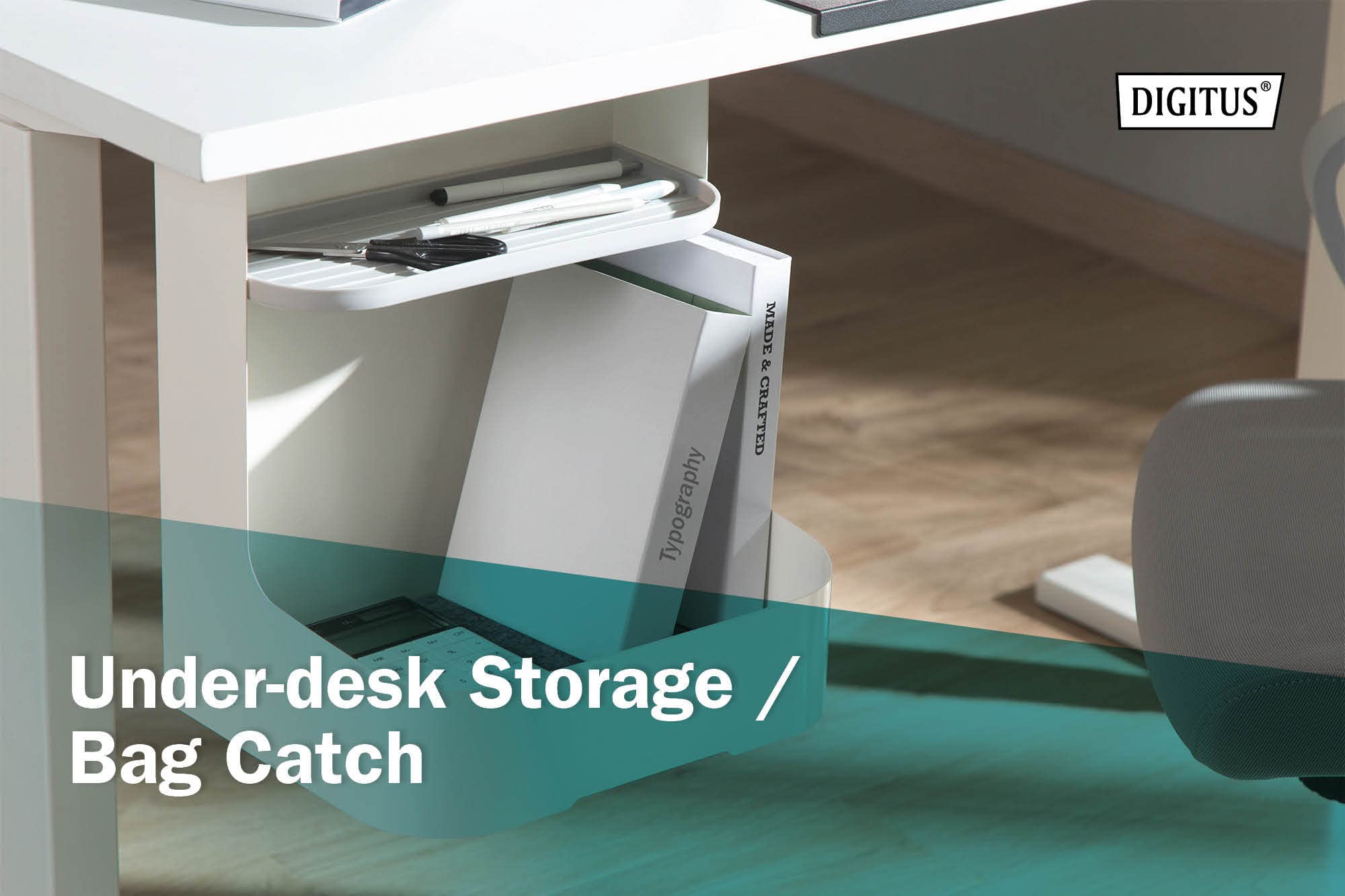 digitus-unique-schreibtisch-ablage-unterbau-33-cm-5-kg image 6