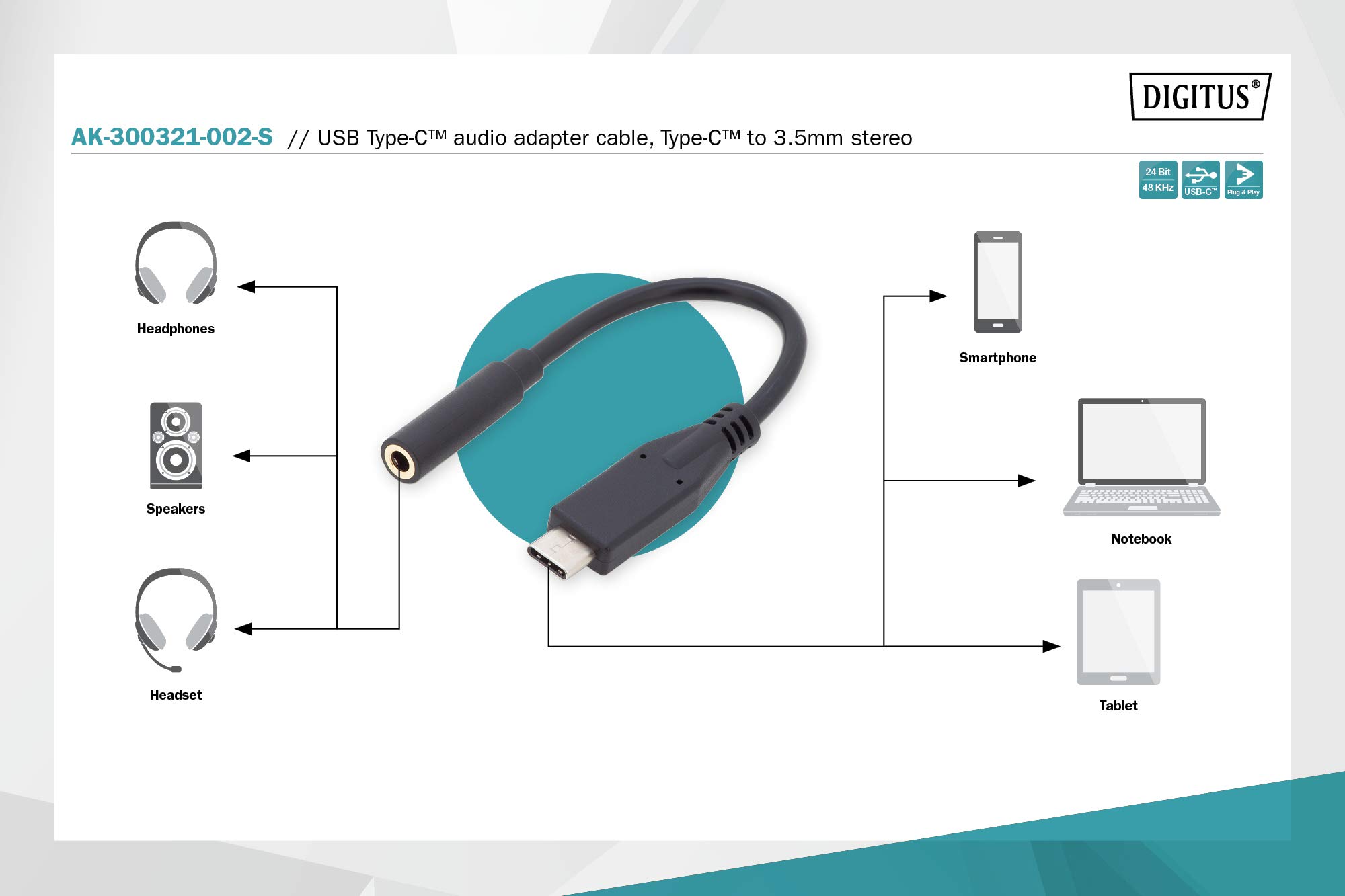 digitus-unique-usb-c-auf-3-5mm-klinke-adapter-0-2m-schwarz image 5