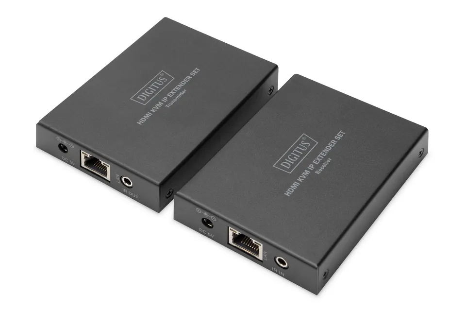digitus-hdmi-kvm-ip-extender-set-full-hd-150m-cat image 1