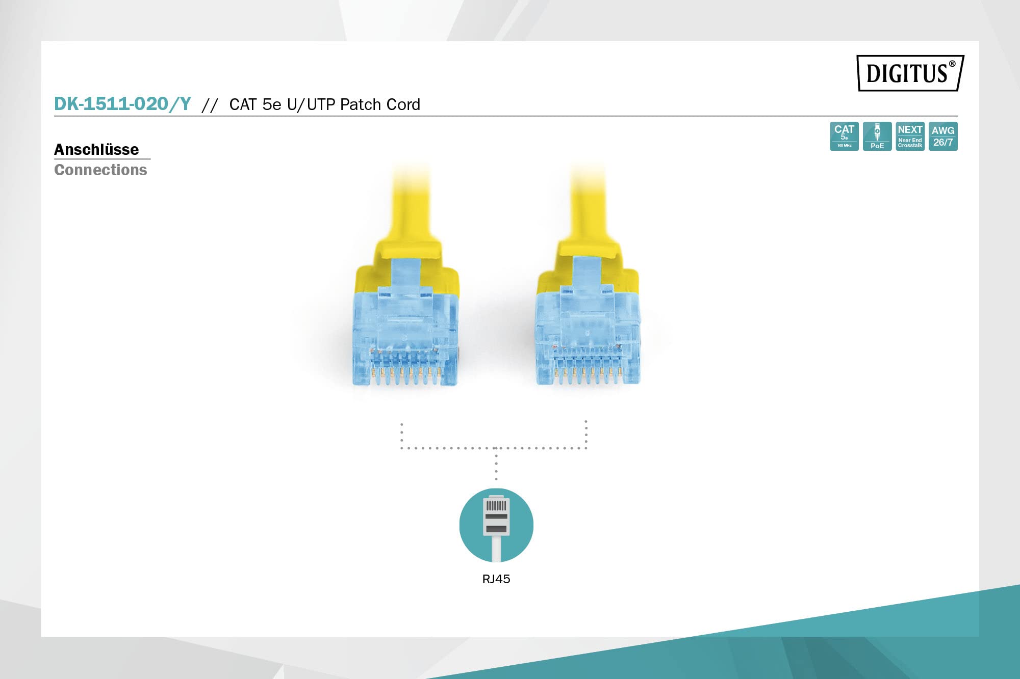 digitus-unique-cat-5e-patchkabel-2-m-gelb-u-utp image 2