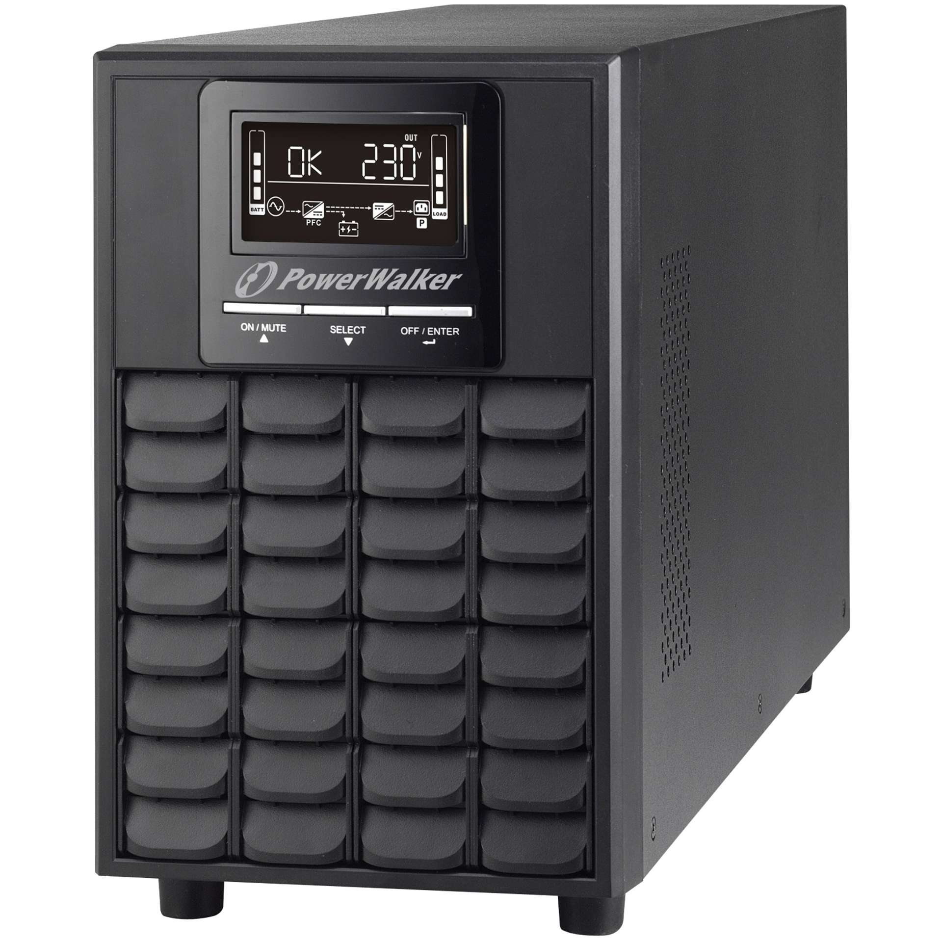 powerwalker-online-single-phase-vfi-1500-cg-pf1-usv-1500va image 2