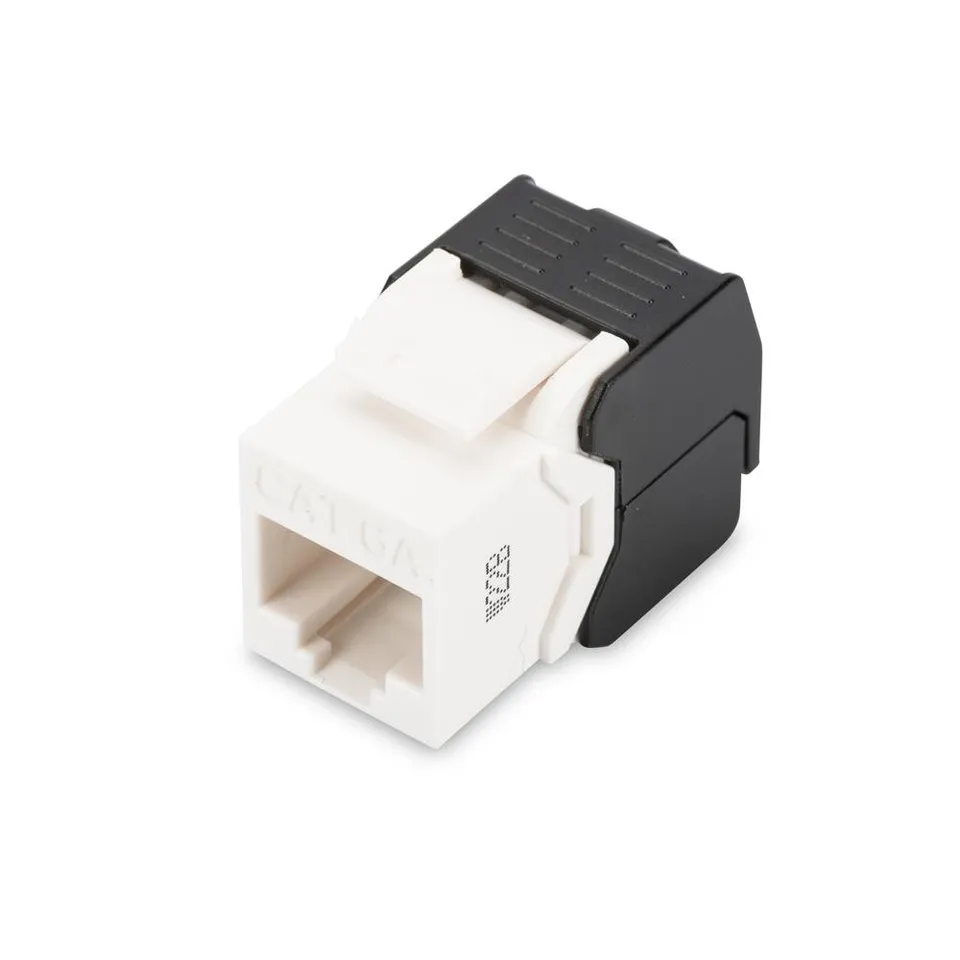 digitus-unique-keystone-modul-cat-6a-ungeschirmt-wei-1-st-ck-10g image 1