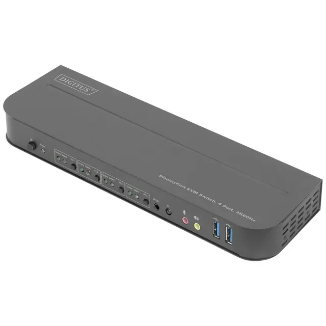 digitus-unique-kvm-switch-displayport-4-port-single-display-4k-60hz-4-pc-1-monit image 1