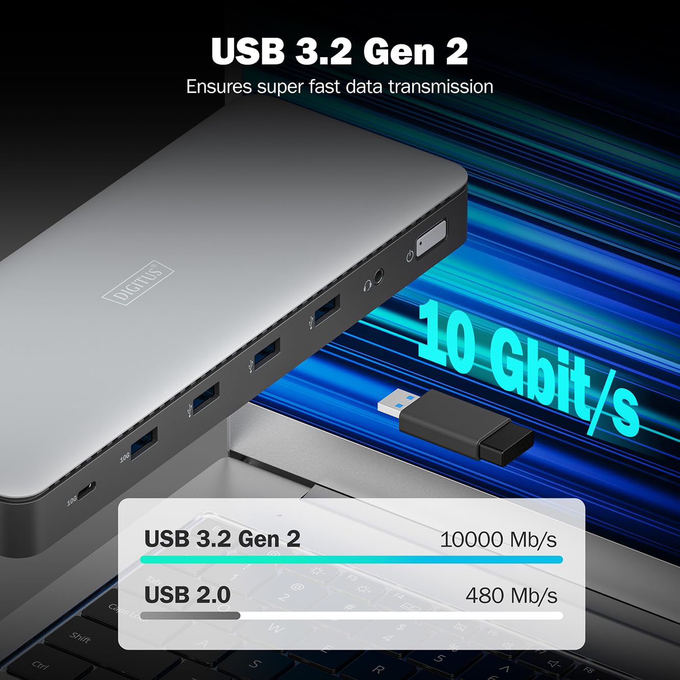 digitus-unique-usb-c-docking-station-13-port-4k-60hz-96w image 4