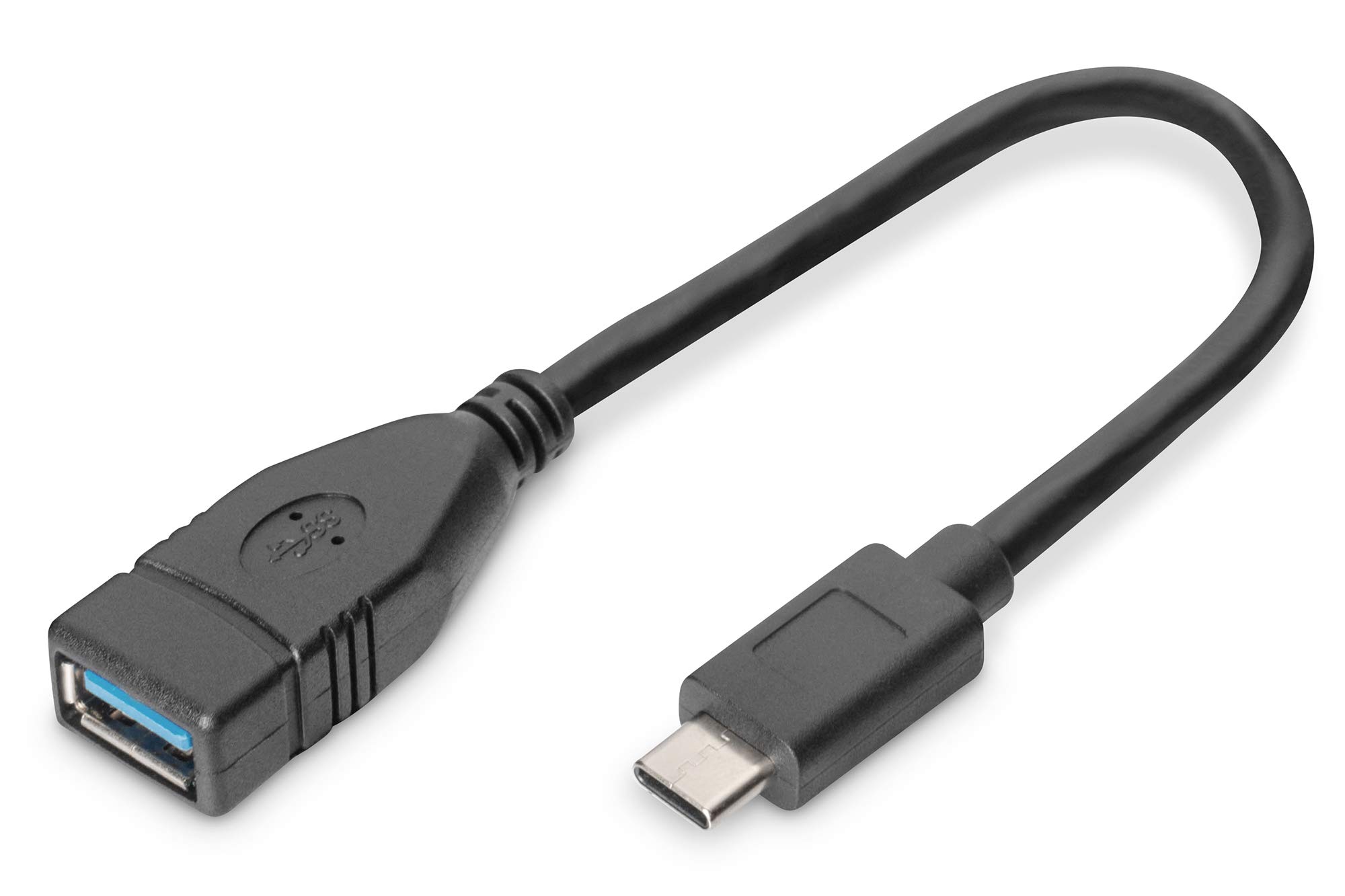 digitus-usb-3-0-otg-adapterkabel-usb-c-auf-usb-a-0-2-m image 1