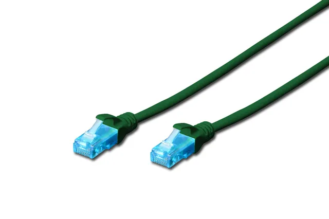 digitus-unique-lan-kabel-cat-5e-0-5-m-rj45-u-utp-gr-n image 1