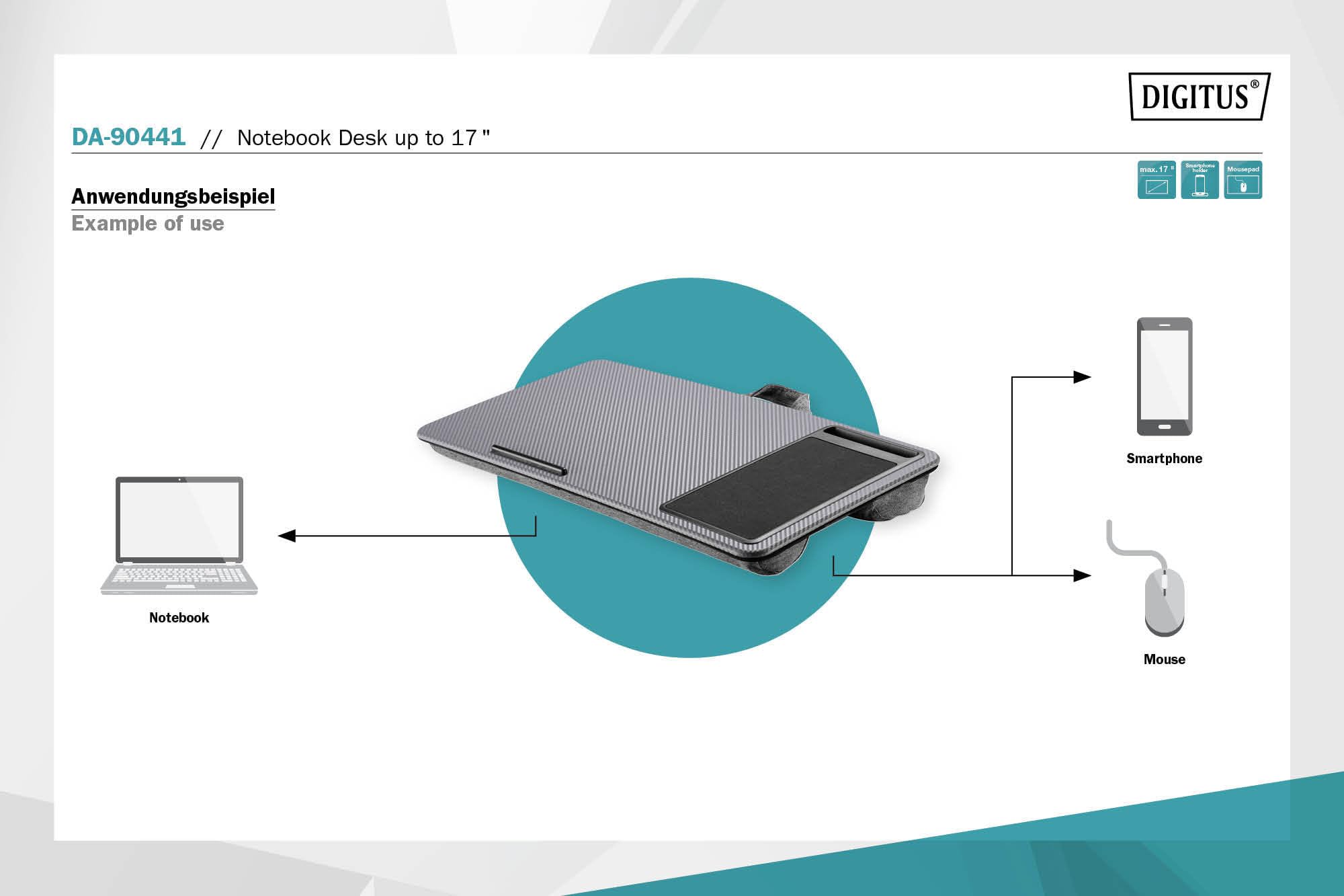 digitus-unique-notebook-kissen-mit-smartphone-halterung-f-r-17-zoll-laptops-grau image 3