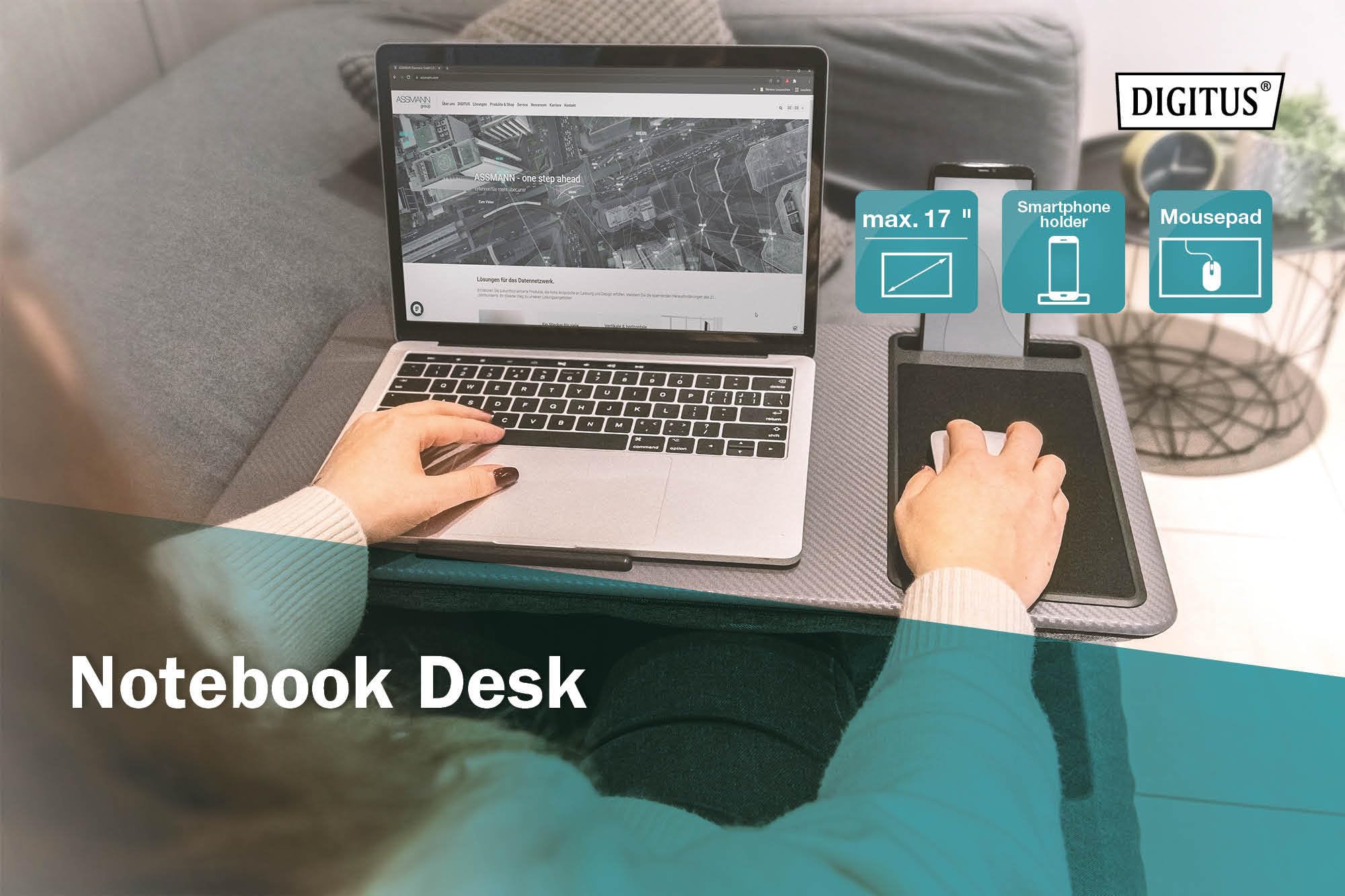 digitus-unique-notebook-kissen-mit-smartphone-halterung-f-r-17-zoll-laptops-grau image 4