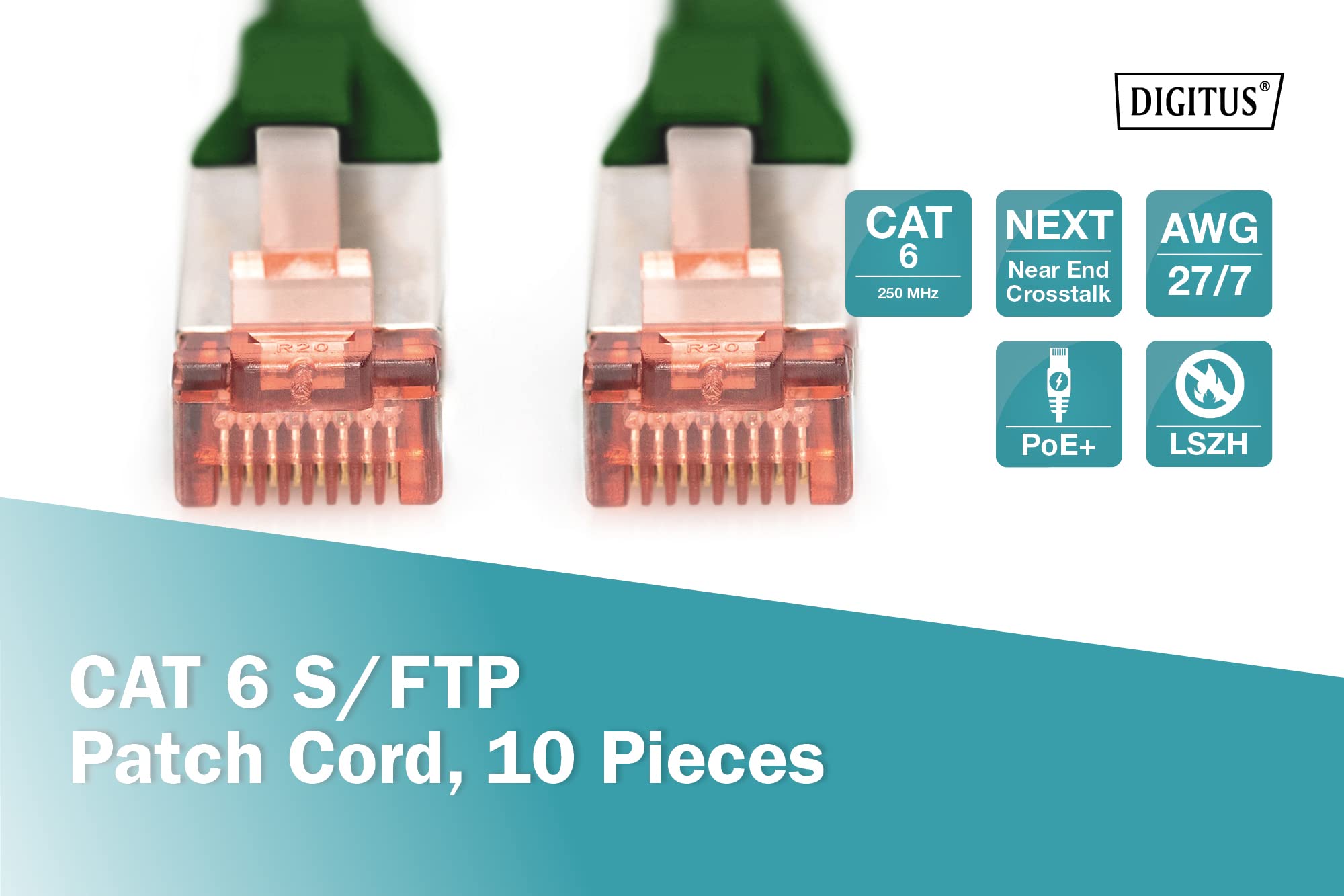 digitus-unique-patchkabel-cat6-s-ftp-0-5-m-gr-n-10er-pack image 2