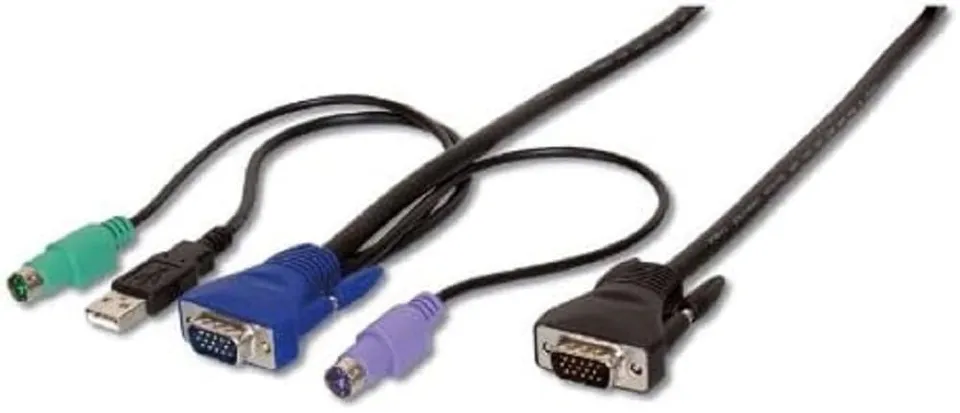 digitus-ak-82001-kvm-kabel-vga-usb-ps2-1-8m-schwarz image 1