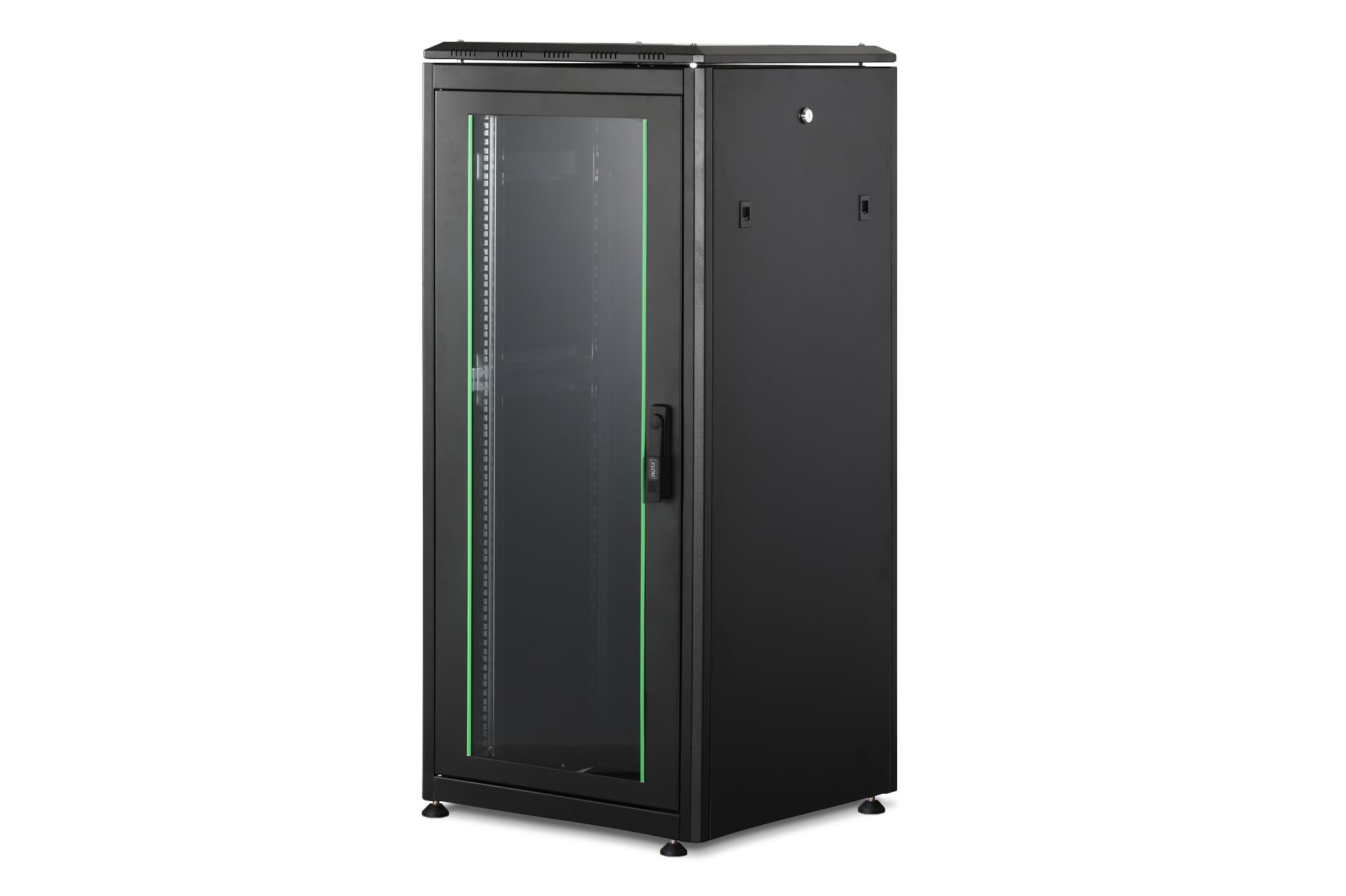 digitus-unique-netzwerkschrank-26he-60x60-schwarz-19-zoll-rack image 1