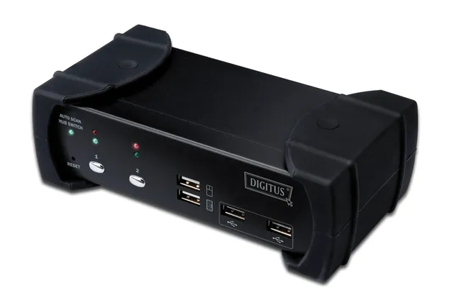 digitus-unique-ds-12820-dvi-kvm-switch-2-port-usb image 1
