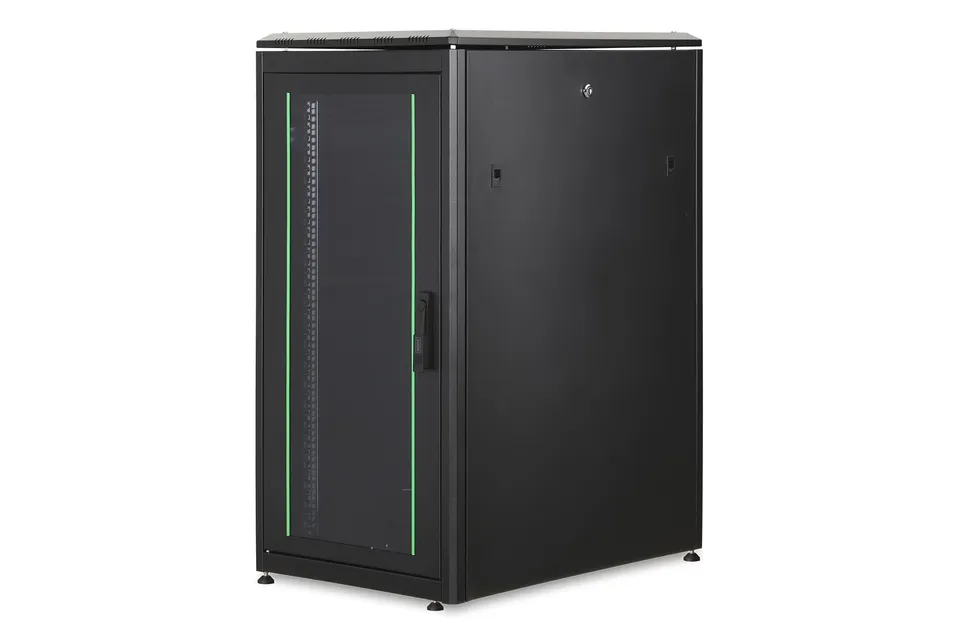 digitus-unique-netzwerkschrank-22he-60x80-schwarz-19-zoll-rack image 1