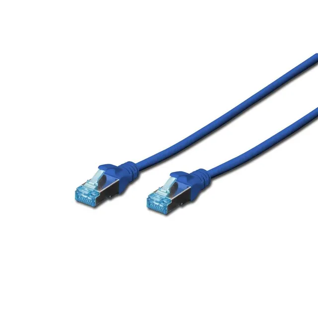 digitus-lan-kabel-cat-5e-3m-sf-utp-geschirmt-rj45-patchkabel-blau image 1