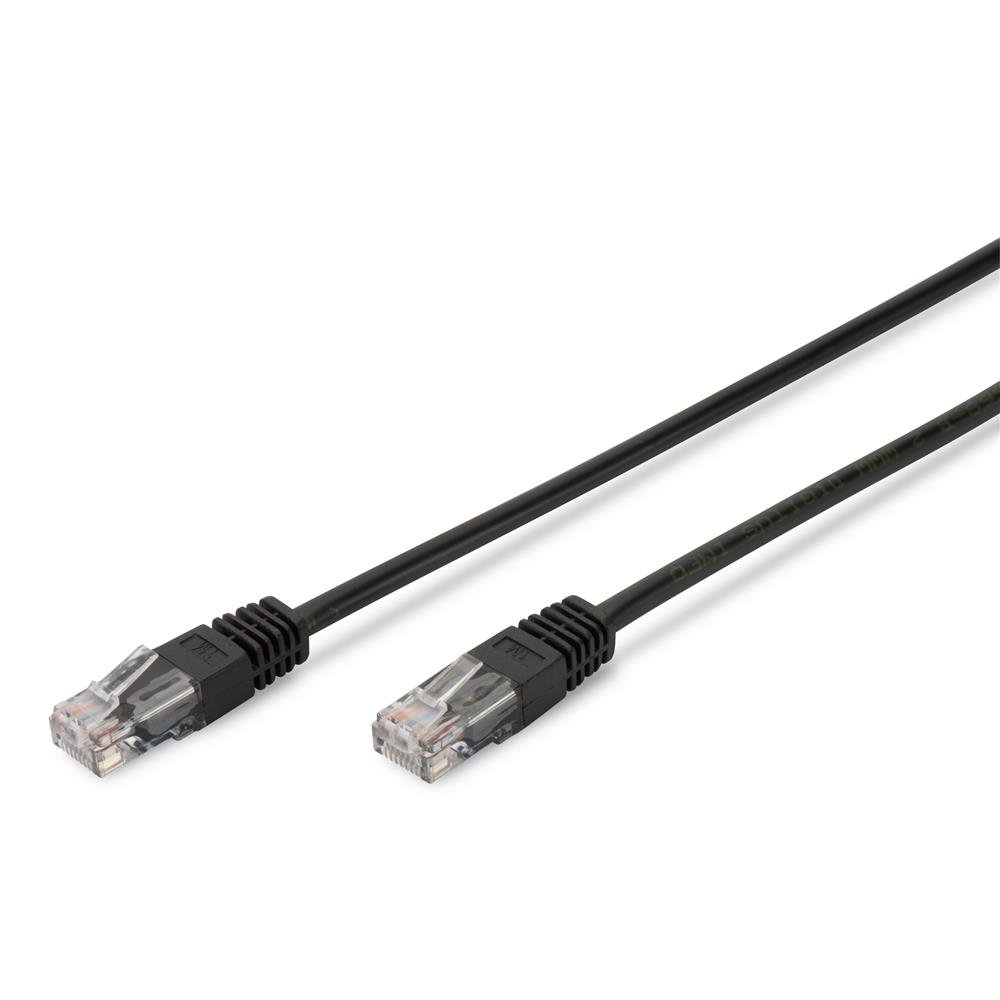 digitus-cat-5e-netzwerkkabel-1m-schwarz-u-utp-gigabit image 1