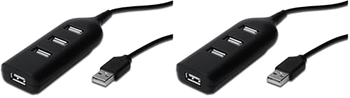 digitus-usb-hub-4-ports-usb-2-0-480-mbit-s-schwarz image 6