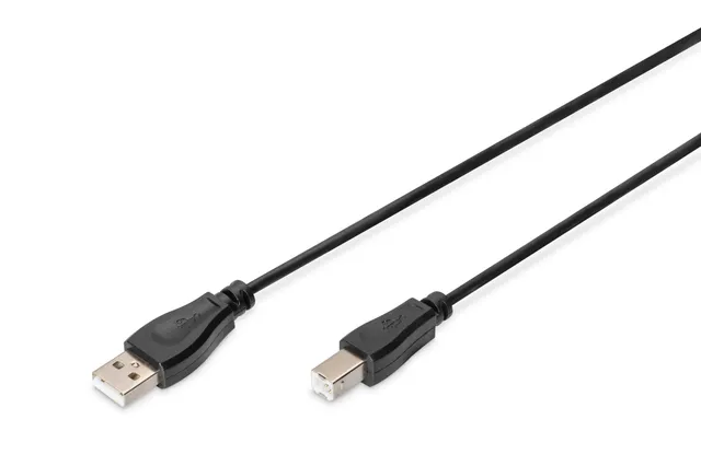 digitus-usb-2-0-druckerkabel-1-m-a-b-schwarz-480-mbit-s image 1