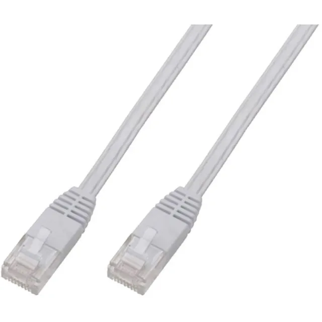 digitus-cat-5e-flachkabel-netzwerkkabel-1m-wei-u-utp image 1