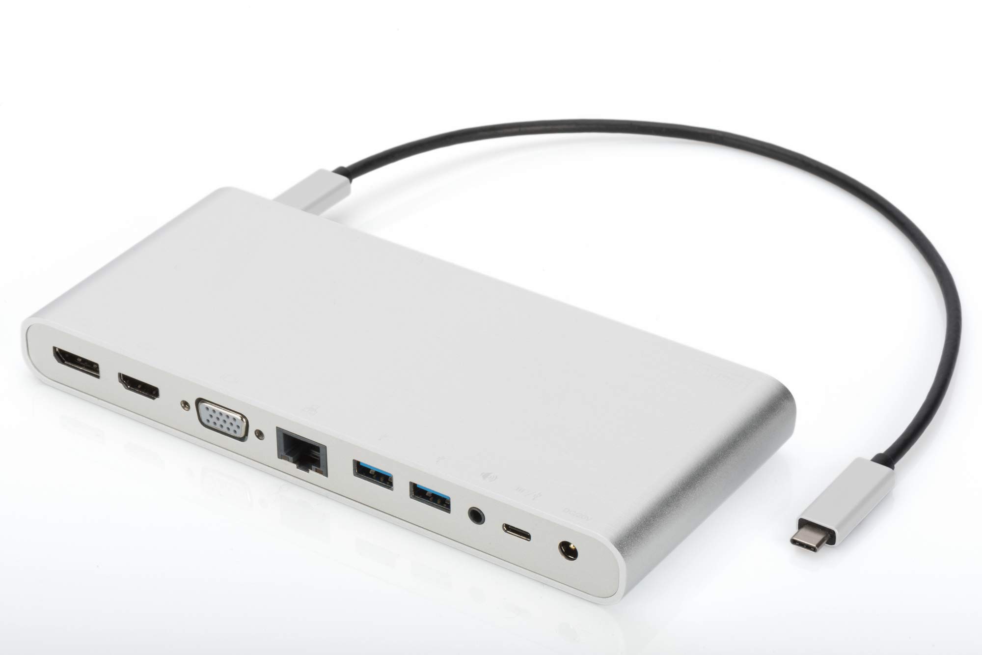 digitus-usb-c-dockingstation-12-port-4k-hdmi-dp-vga image 1
