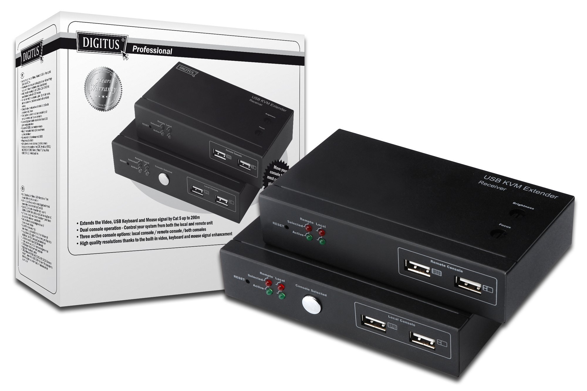 digitus-ds-51200-kvm-extender-200m-usb-schwarz image 3