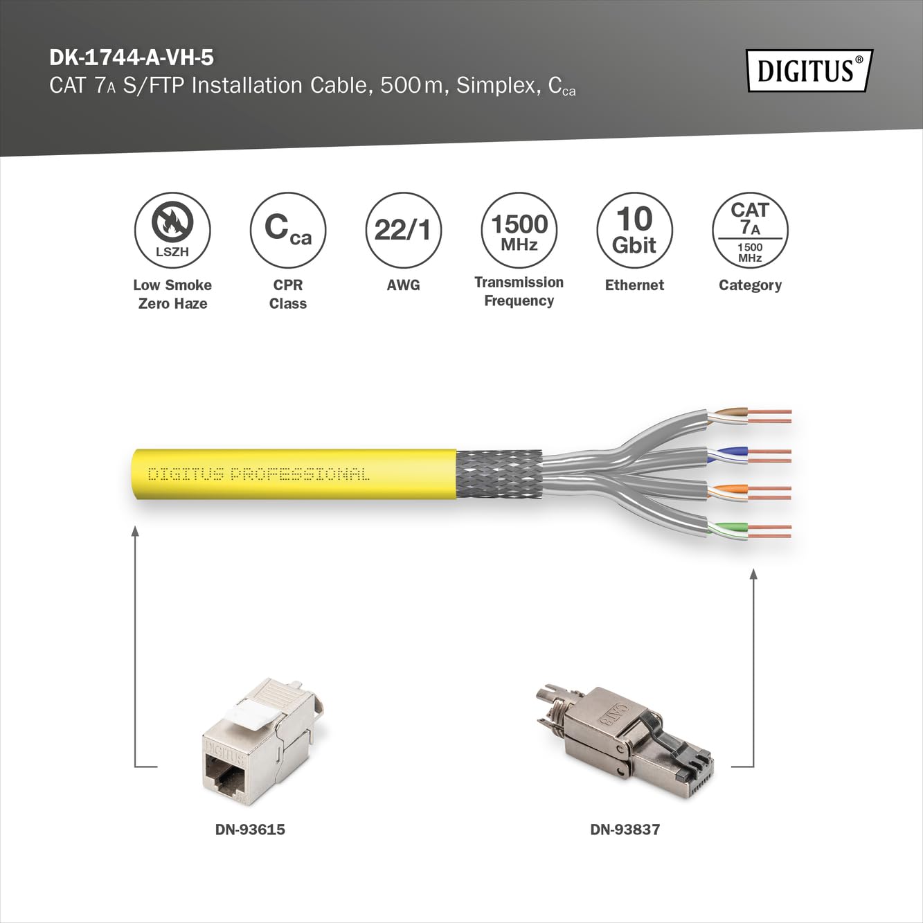 digitus-cat-7a-s-ftp-verlegekabel-500m-simplex-cca-gelb image 2