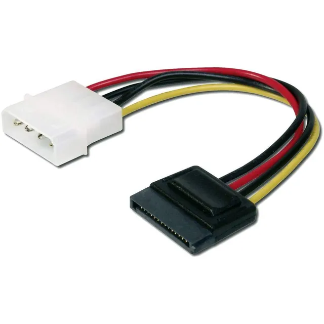 digitus-ak-430300-002-m-sata-stromkabel-ide-sata-0-15-m image 1