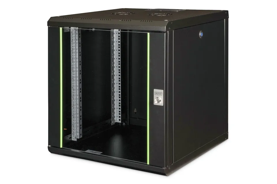 digitus-unique-netzwerkschrank-19-zoll-12he-schwarz-glast-r image 1