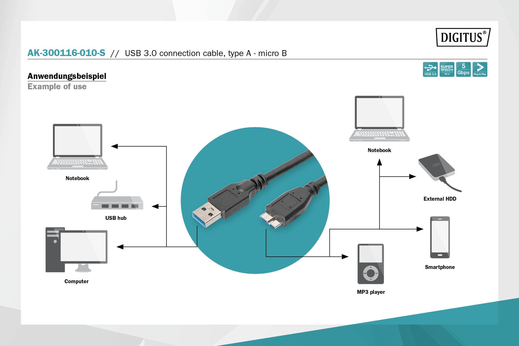 digitus-unique-usb-3-2-gen1-kabel-1m-usb-a-auf-micro-b-5gbit image 3