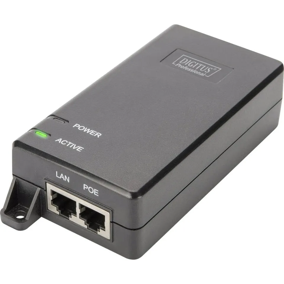 digitus-poe-injektor-ieee802-3at-gigabit-30w-bis-55v image 1