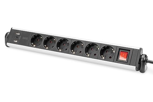 digitus-unique-steckdosenleiste-4-fach-usb-2x-usb-a-schalter image 7